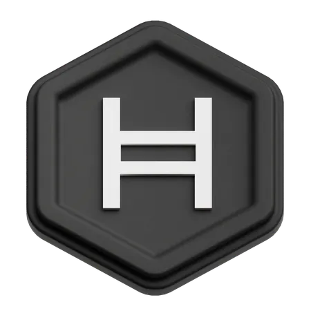 Hedera Coin  3D Icon