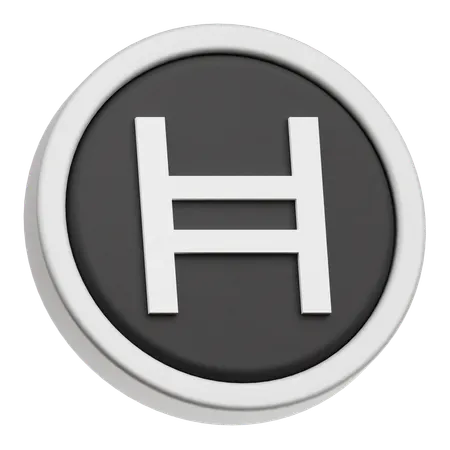 Hedera Coin  3D Icon