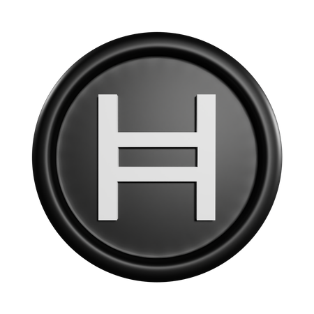 Hedera Coin  3D Icon