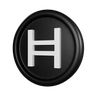 hedera coin 3d images