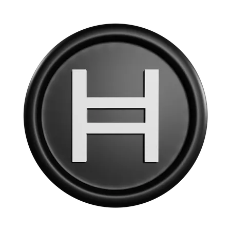 Hedera Coin  3D Icon