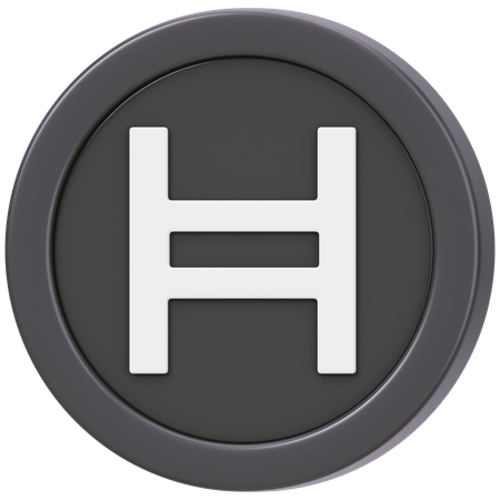 Hedera (HBAR)  3D Icon