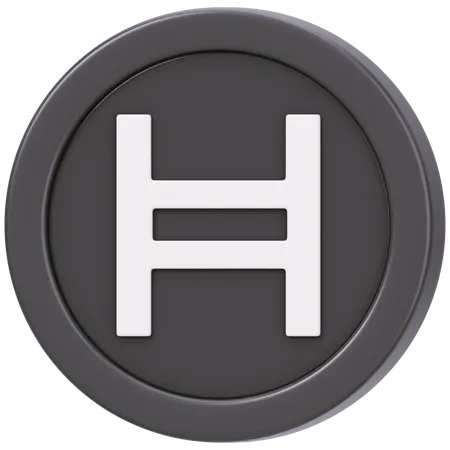 Hedera (HBAR)  3D Icon