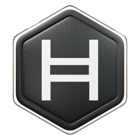 Hedera (HBAR) Badge 3D Icon