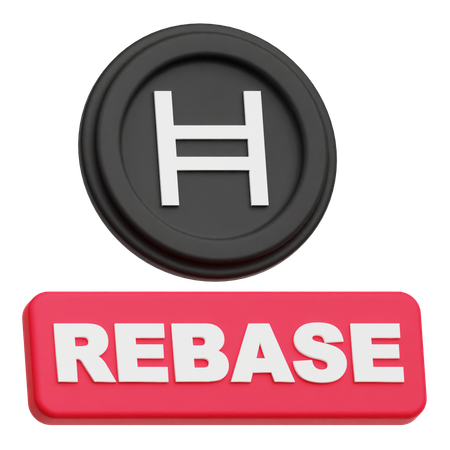 Hedera Rebase  3D Icon