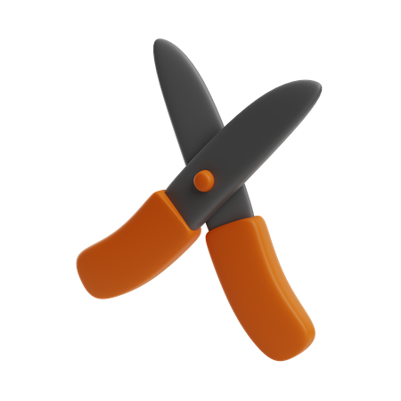 Hedge Shears  3D Icon