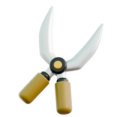 Hedge Shears  3D Icon