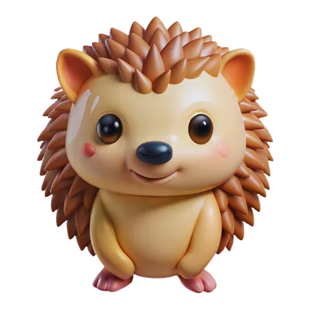 Hedgehog  3D Icon