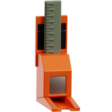 Height Ruler  3D Icon