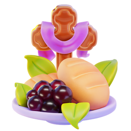 Heilige Kommunion  3D Icon