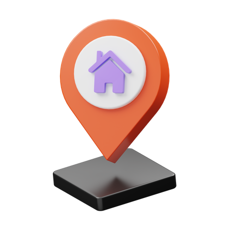 Heimatort  3D Icon