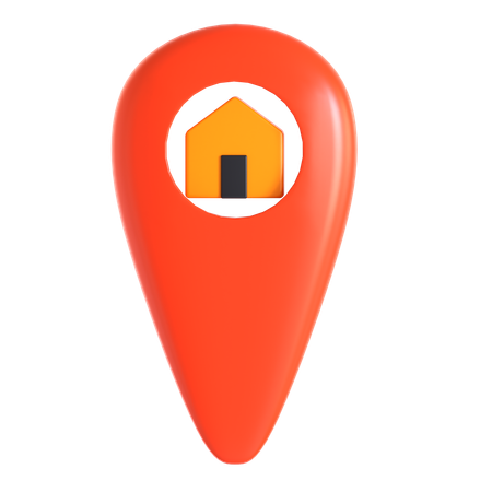 Heimatstandort genau bestimmen  3D Icon