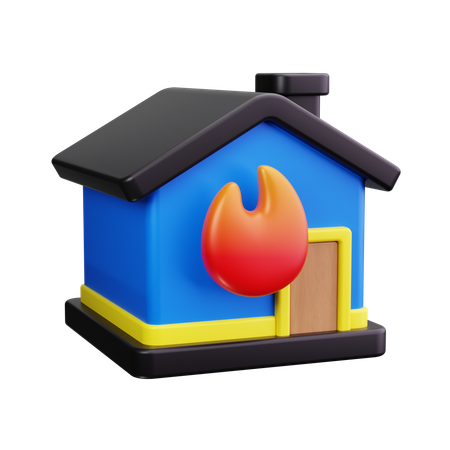 Hausbrand  3D Icon