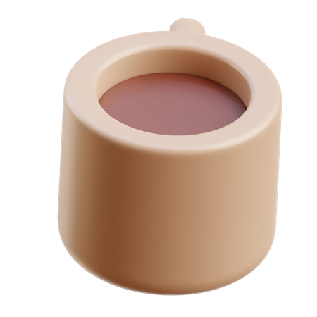Heiße Schokolade  3D Icon
