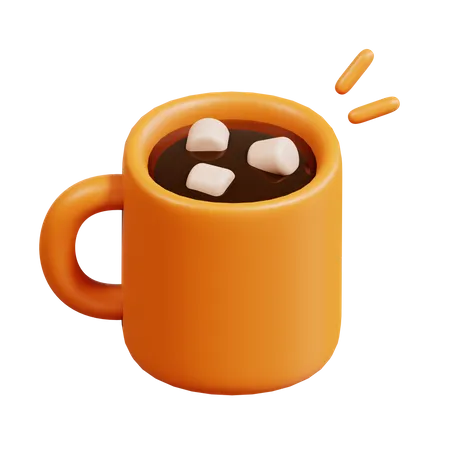 Heiße Schokolade  3D Icon