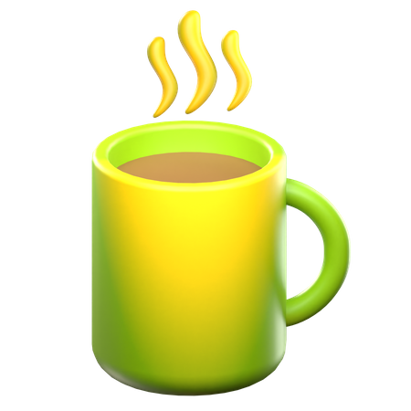 Heiße Tasse  3D Icon