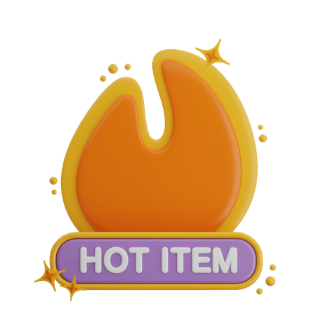 Heißer Artikel  3D Icon