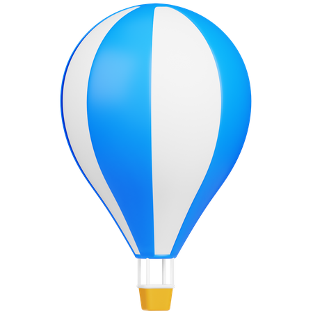 Heißer Ballon  3D Icon