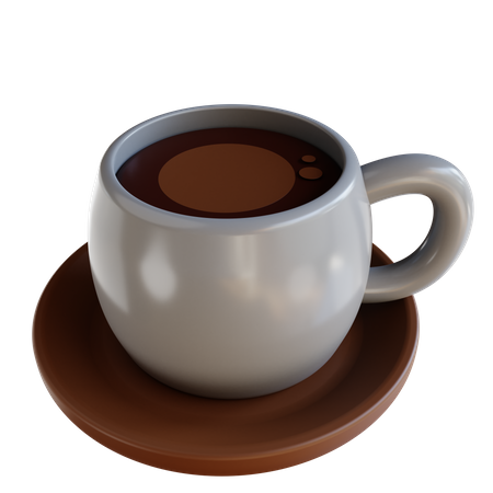 Heißer Kaffee  3D Icon