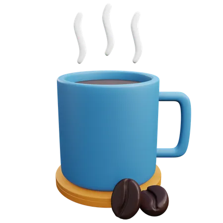 Heißer Kaffee  3D Icon