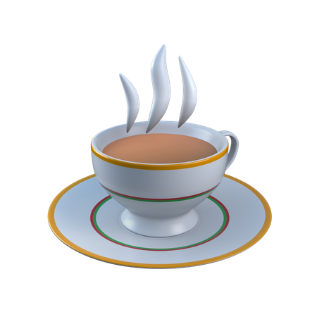 Heißer Tee  3D Icon