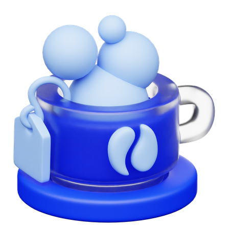 Heißgetränk Kaffee  3D Icon