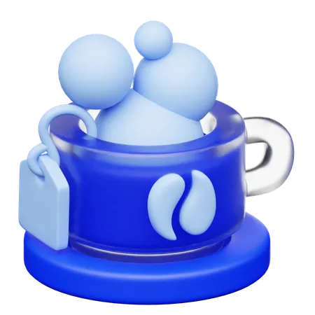 Heißgetränk Kaffee  3D Icon