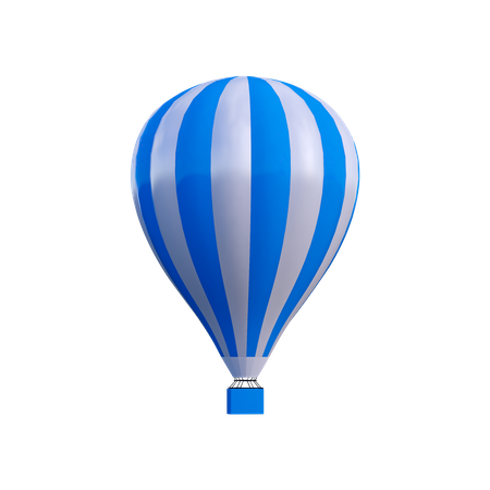 Heißluftballon  3D Illustration