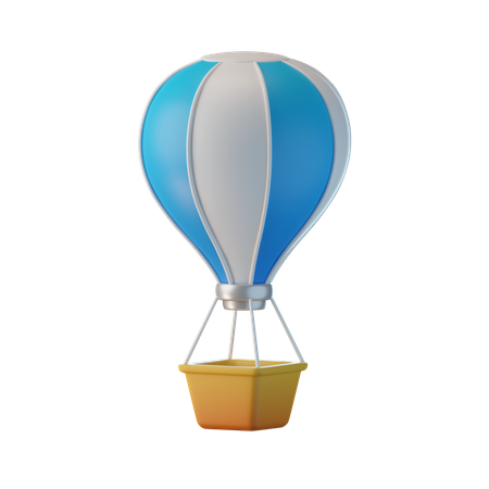 Heißluftballon  3D Icon