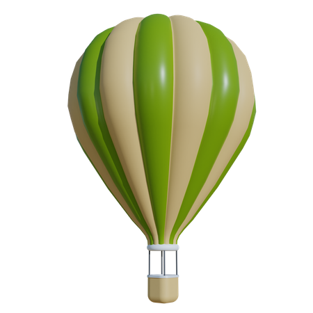 Heißluftballon  3D Icon