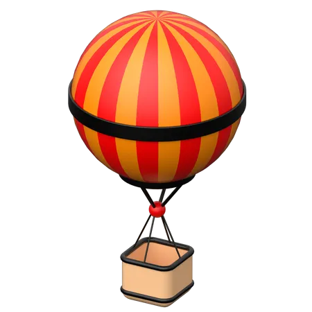 Heißluftballon  3D Icon