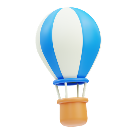 Heißluftballon  3D Icon