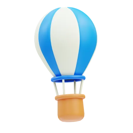 Heißluftballon  3D Icon