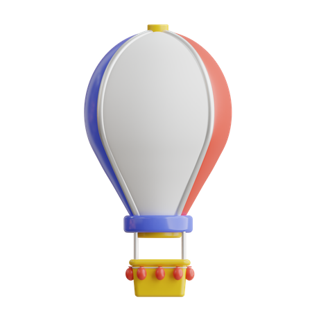 Heißluftballon  3D Icon