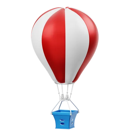 Heißluftballon  3D Icon