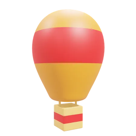 Heißluftballon  3D Icon