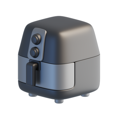 Heißluftfritteuse  3D Icon