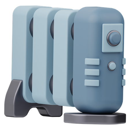 Heizung  3D Icon