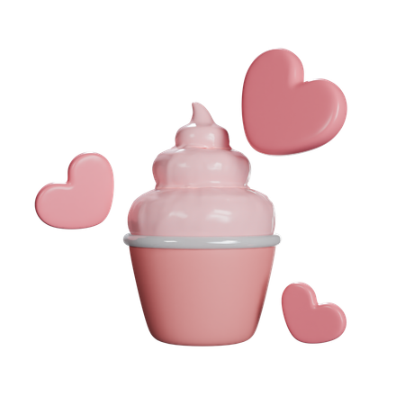 Helado  3D Icon