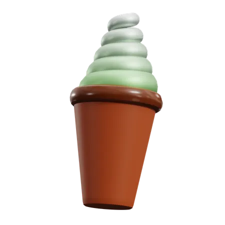 Helado  3D Icon