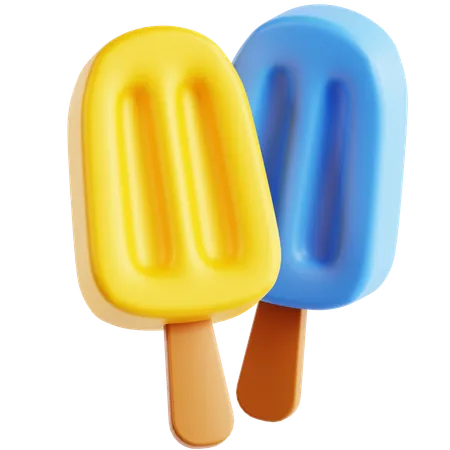 Helado  3D Icon