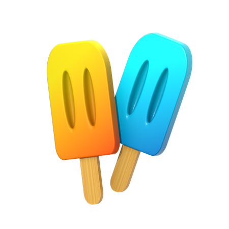 Helado  3D Icon