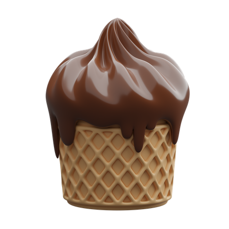 Helado  3D Icon