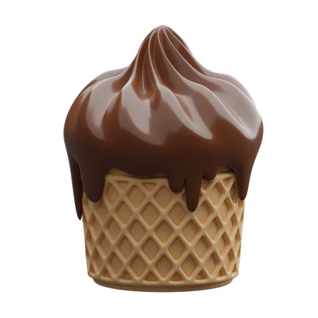 Helado  3D Icon