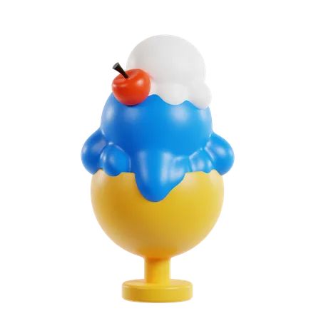 Helado  3D Icon