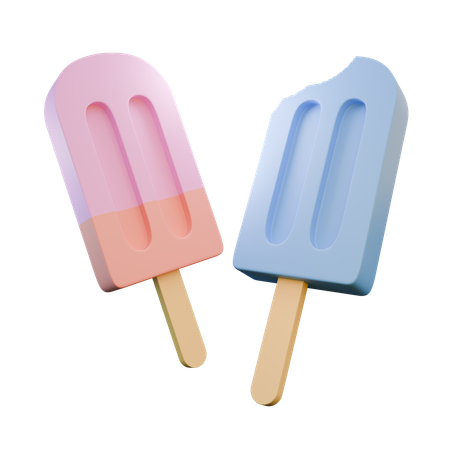 Helado  3D Icon