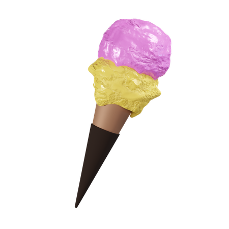 Helado  3D Icon