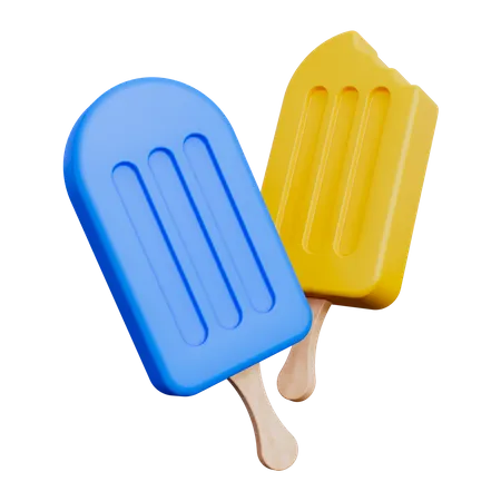 Helado  3D Icon