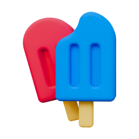 Helado  3D Icon