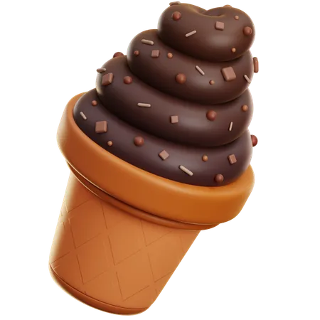 Helado  3D Icon